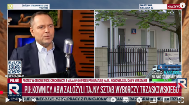 Wywiad z Karolem Nawrockim.